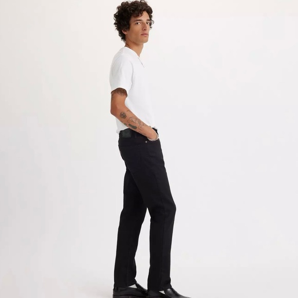 LEVIS 511 SLIM FLEX JEANS BLACK - Picture 3 of 12